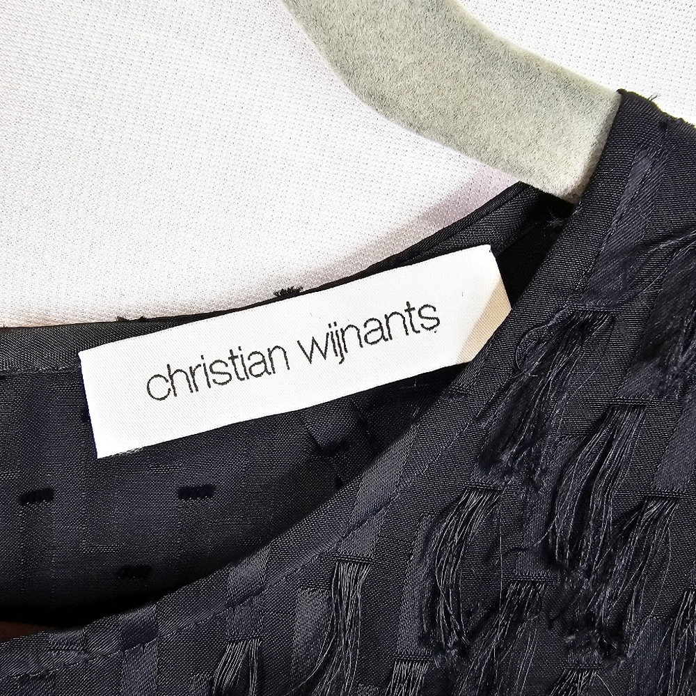 Christian Wijnants Oani Fringe Detail Crop Jumpsuit - Picture 5 of 11